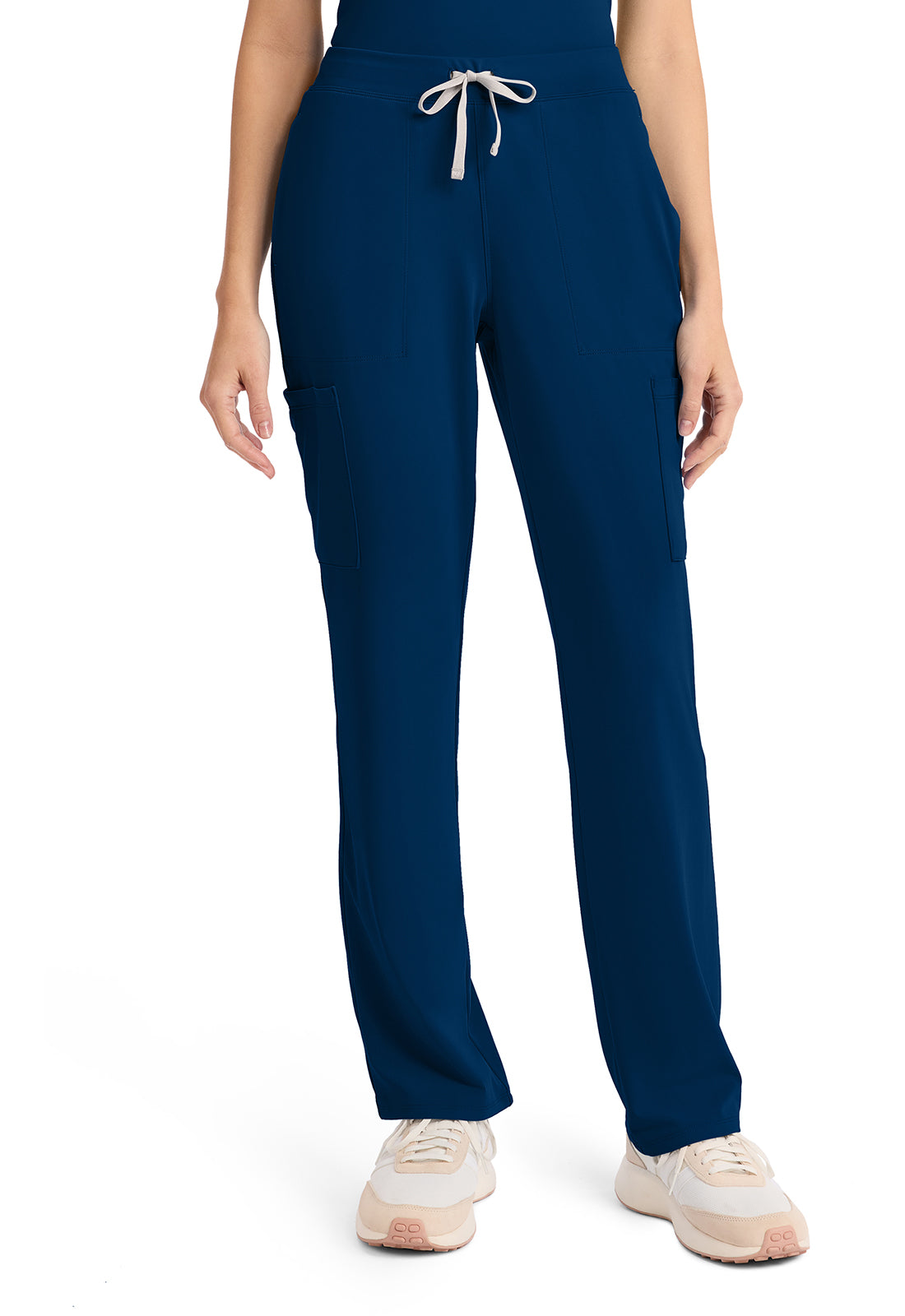 Achieve CK096 Women's 5 Pocket Straight Leg Pant Navy