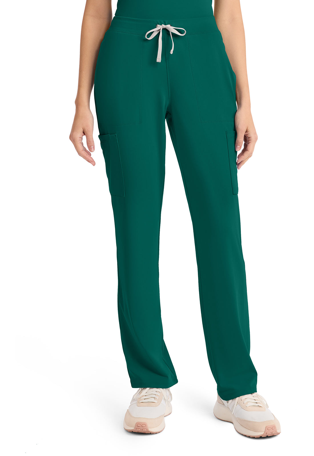 Achieve CK096 Women's 5 Pocket Straight Leg Pant Hunter