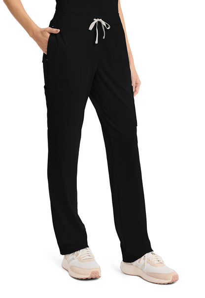 Achieve CK096 Women's 5 Pocket Straight Leg Pant Black Image 5