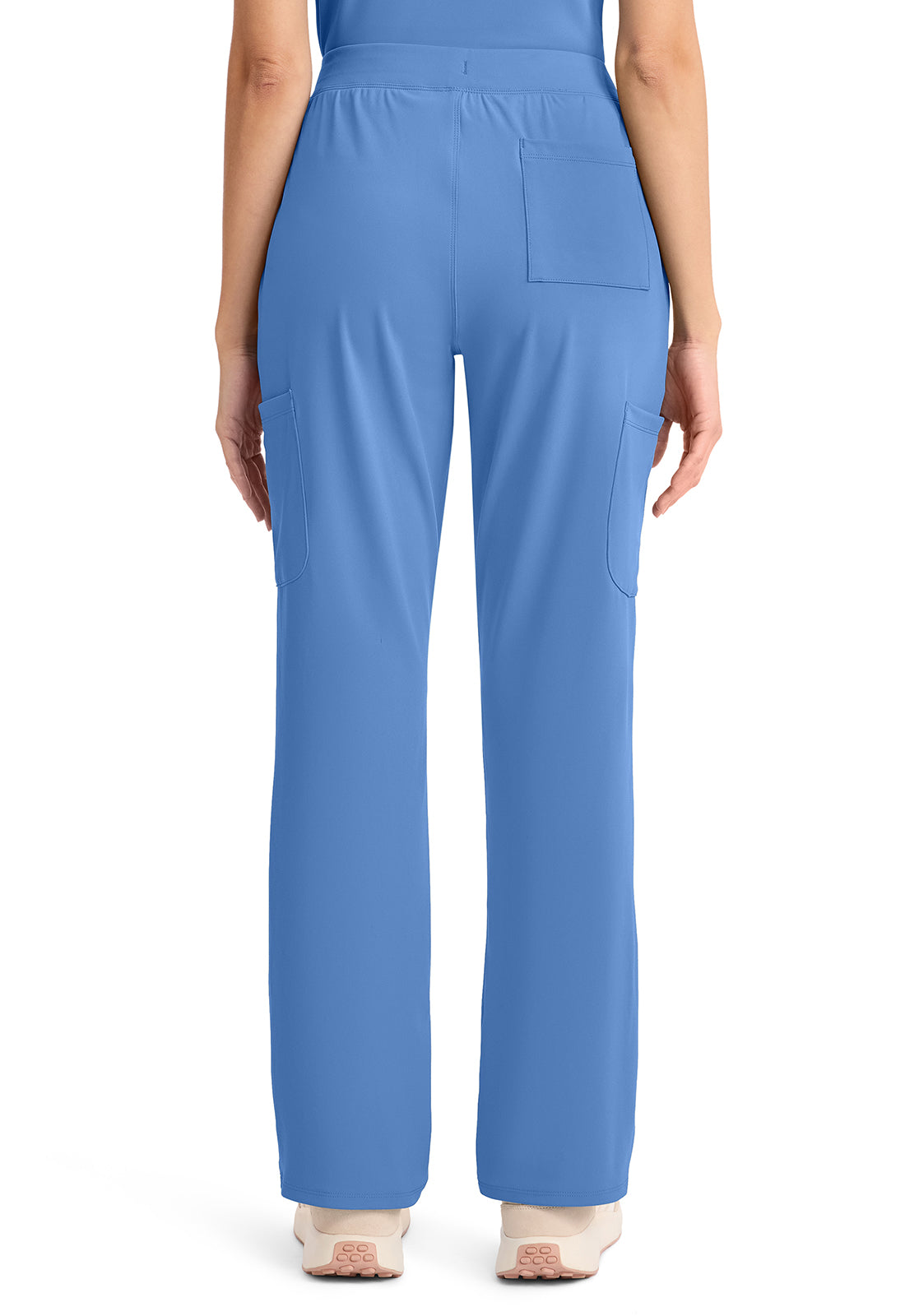 Achieve CK096 Women's 5 Pocket Straight Leg Pant Ciel Image 4