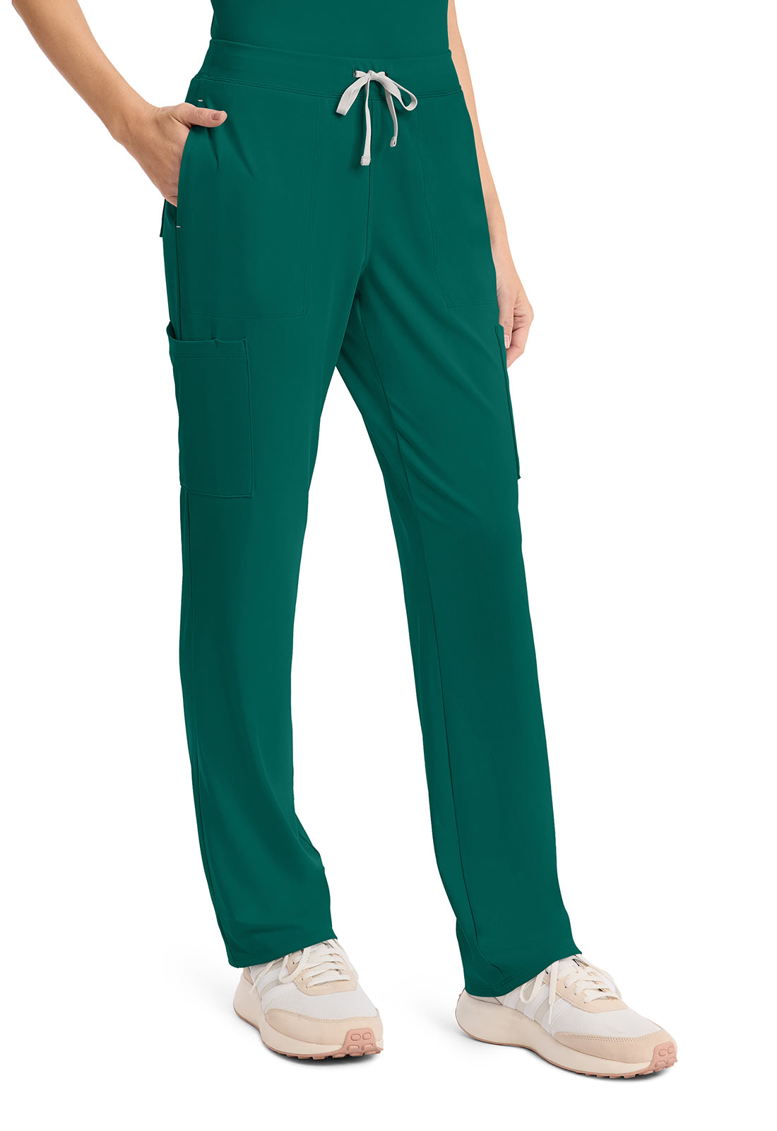 Achieve CK096 Women's 5 Pocket Straight Leg Pant Hunter Image 5