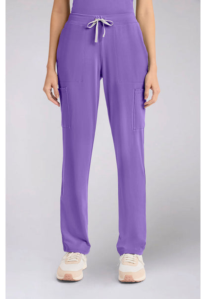 Achieve CK096 Women's 5-Pocket Straight Leg Scrub Pants image 1