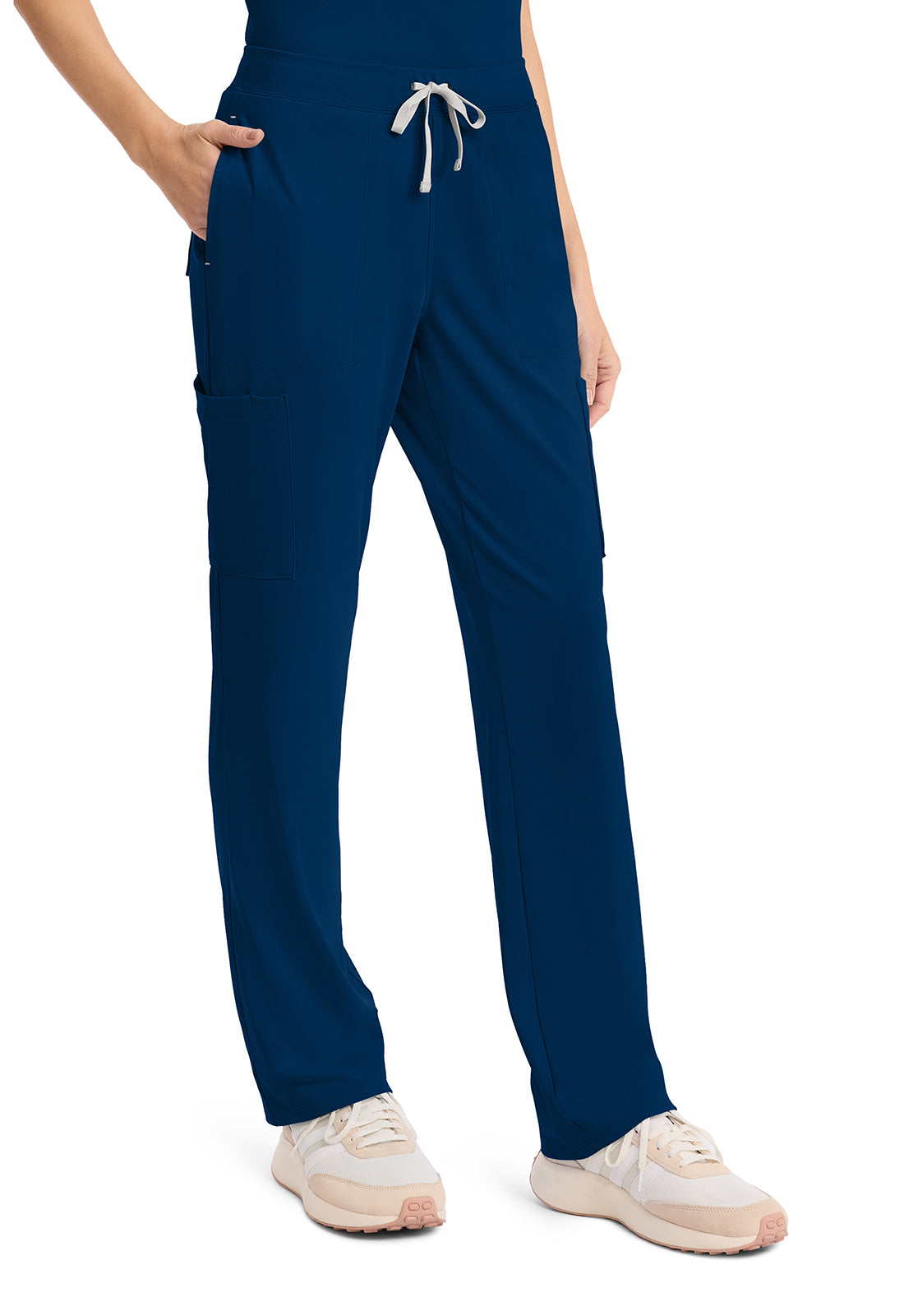 Achieve CK096 Women's 5 Pocket Straight Leg Pant Navy Image 5