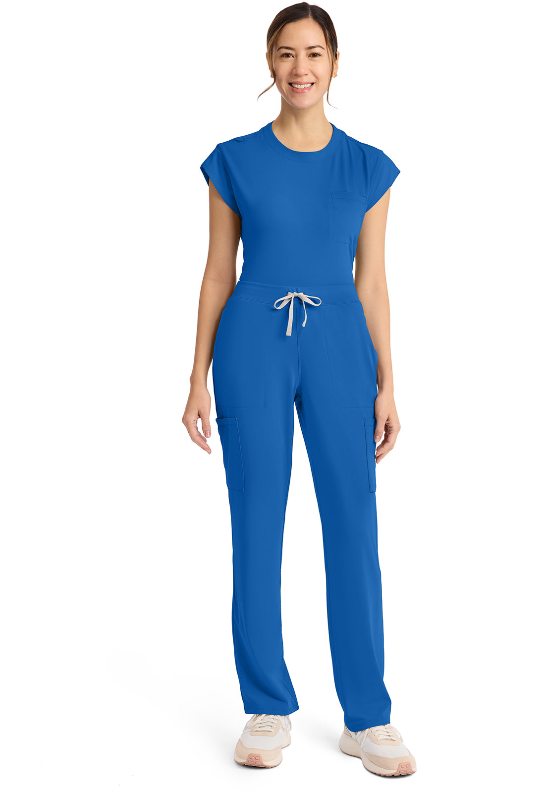 Achieve CK096 Women's 5 Pocket Straight Leg Pant Royal