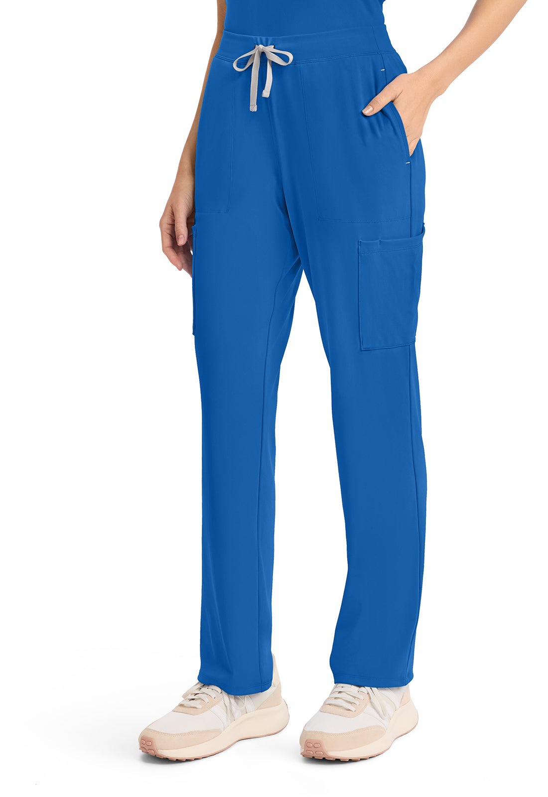 Achieve CK096 Women's 5 Pocket Straight Leg Pant Royal