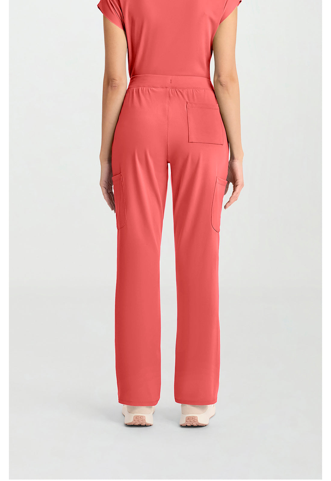 Achieve CK096 Women's 5-Pocket Straight Leg Scrub Pants image 4