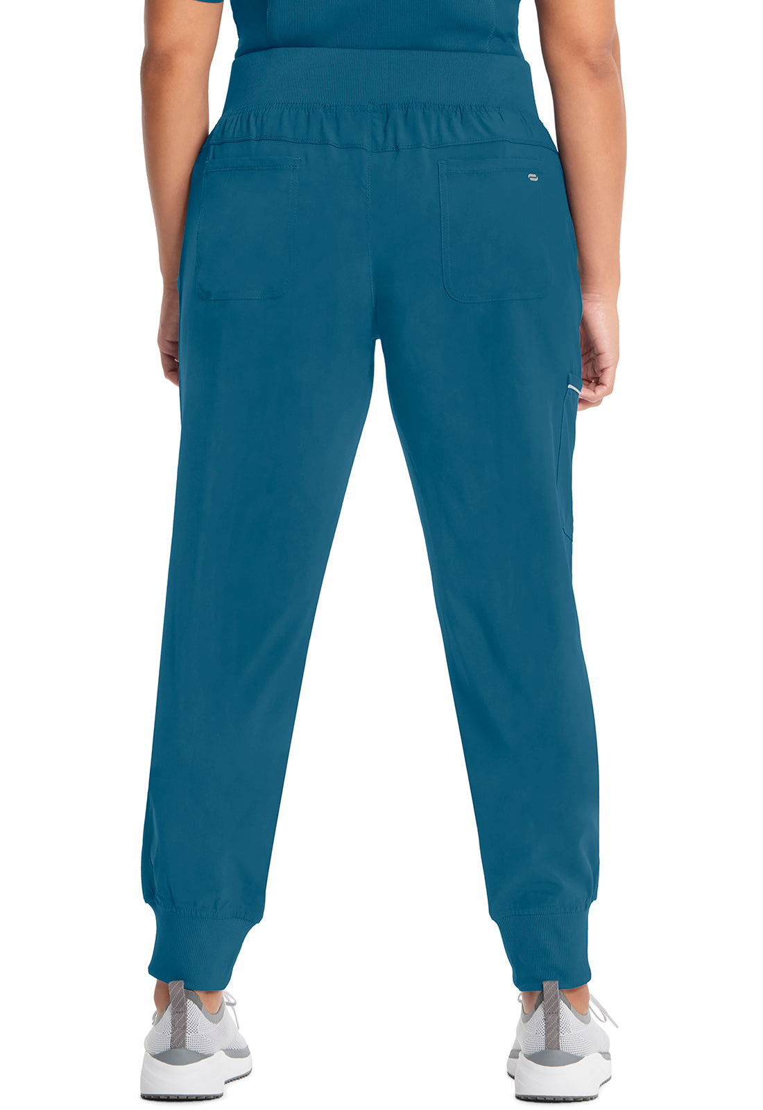 Classics CK110A Mid Rise Jogger Caribbean Blue Model Image Back | Infinity