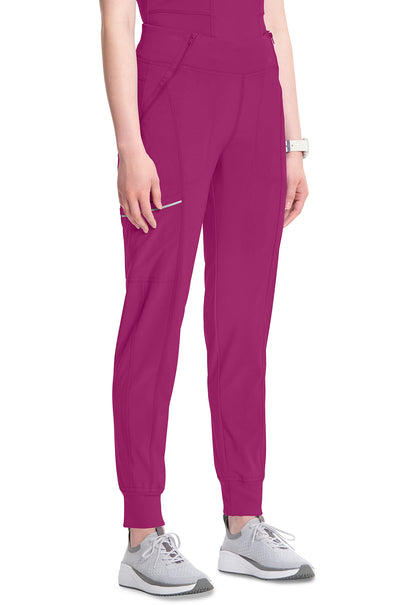 Classics CK110A Mid Rise Jogger Future Fuchsia Model Image Left Side | Infinity