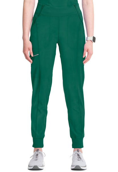 Classics CK110A Mid Rise Jogger Hunter Green Model Image Front | Infinity