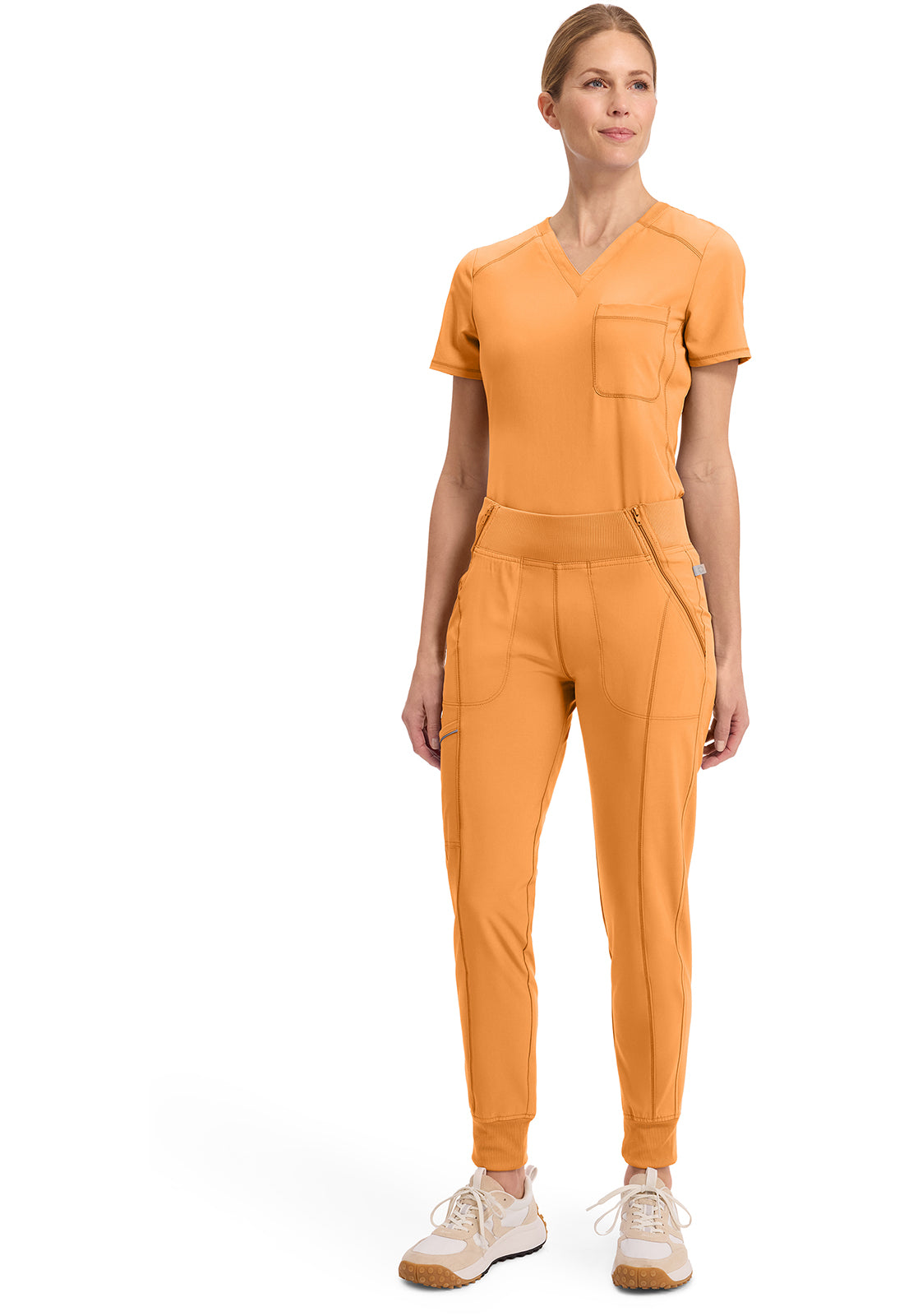 Classics CK110A Mid Rise Jogger Orange Sunrise