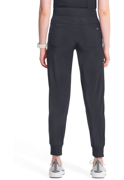 Classics CK110A Mid Rise Jogger Pewter Model Image Back | Infinity