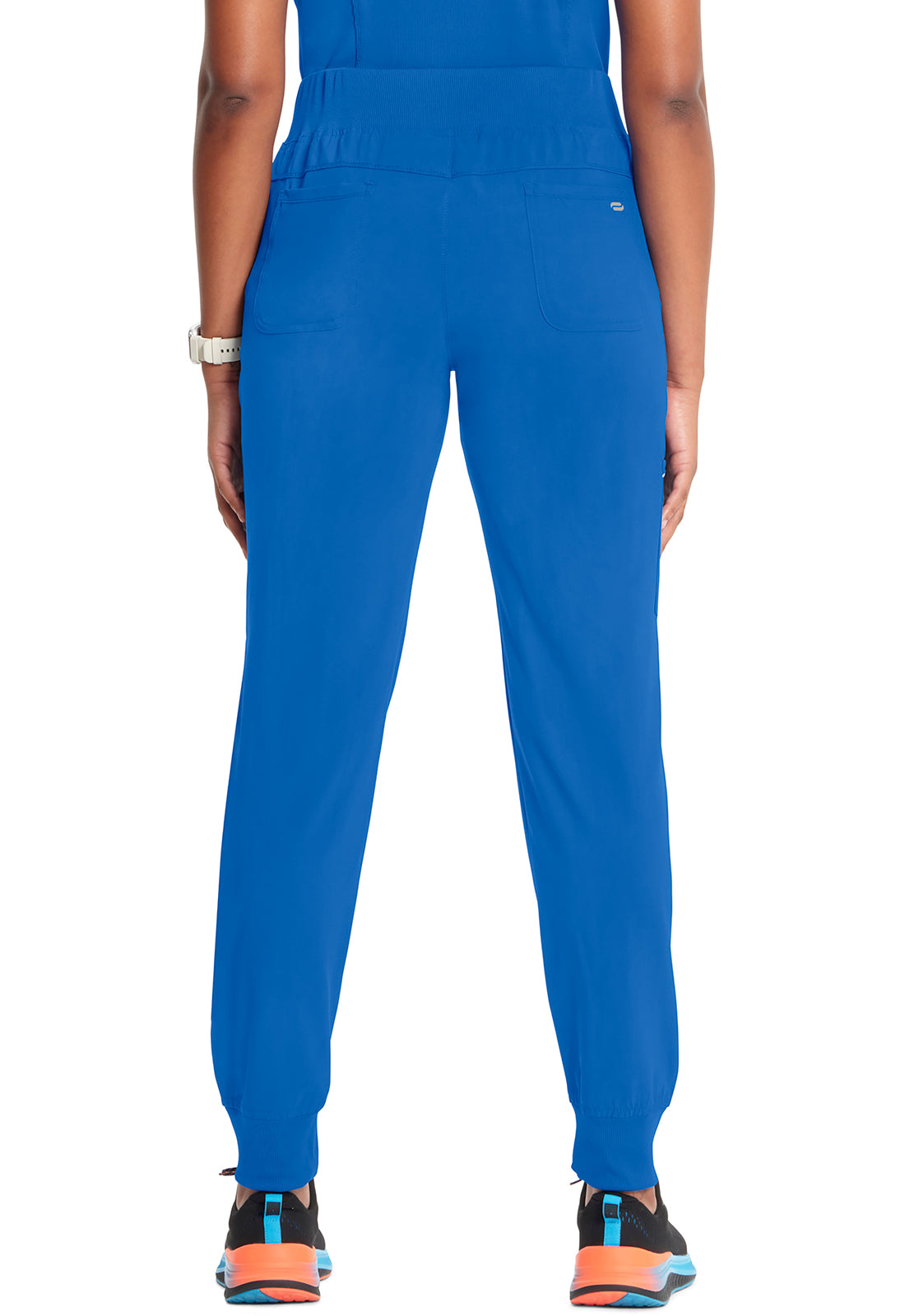 Classics CK110A Mid Rise Jogger Royal Model Image Back | Infinity