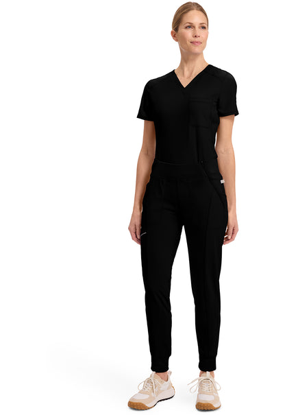 Infinity CK110A Women's Mid Rise Scrub Joggers Black