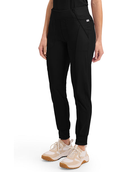Infinity CK110A Women's Mid Rise Scrub Joggers Black