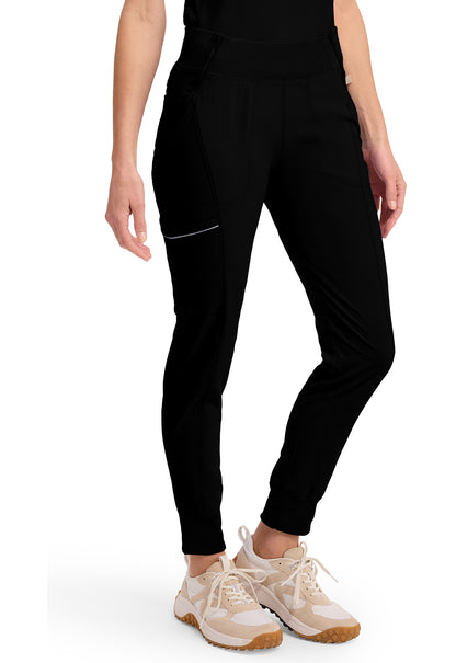 Infinity CK110A Women's Mid Rise Scrub Joggers Black