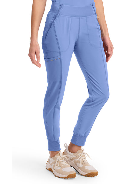 Infinity CK110A Women's Mid Rise Scrub Joggers Ciel