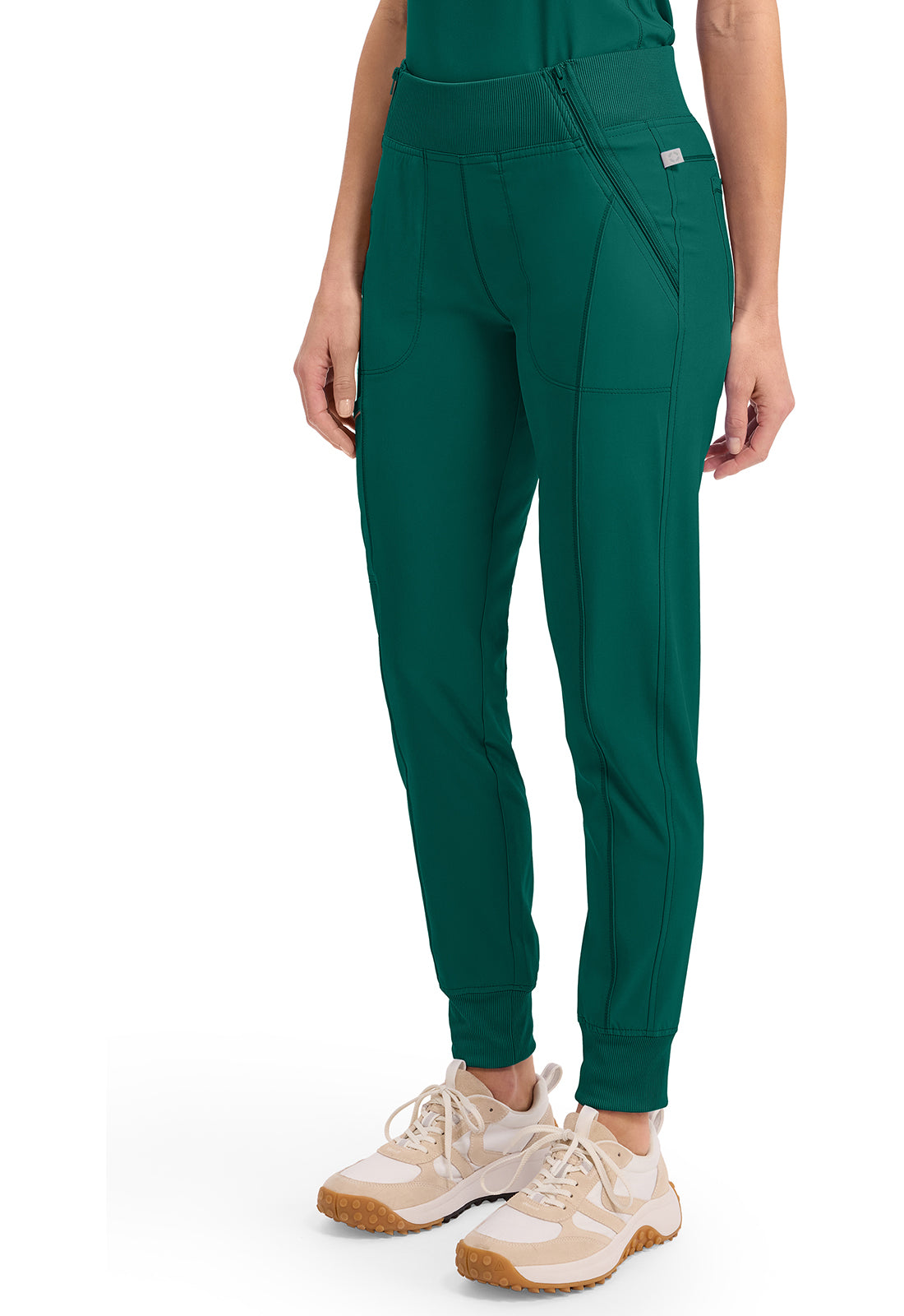 Infinity CK110A Women's Mid Rise Scrub Joggers Hunter Green