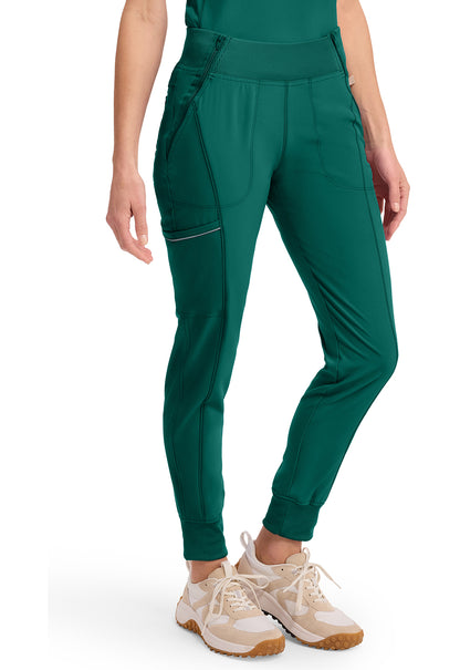 Infinity CK110A Women's Mid Rise Scrub Joggers Hunter Green
