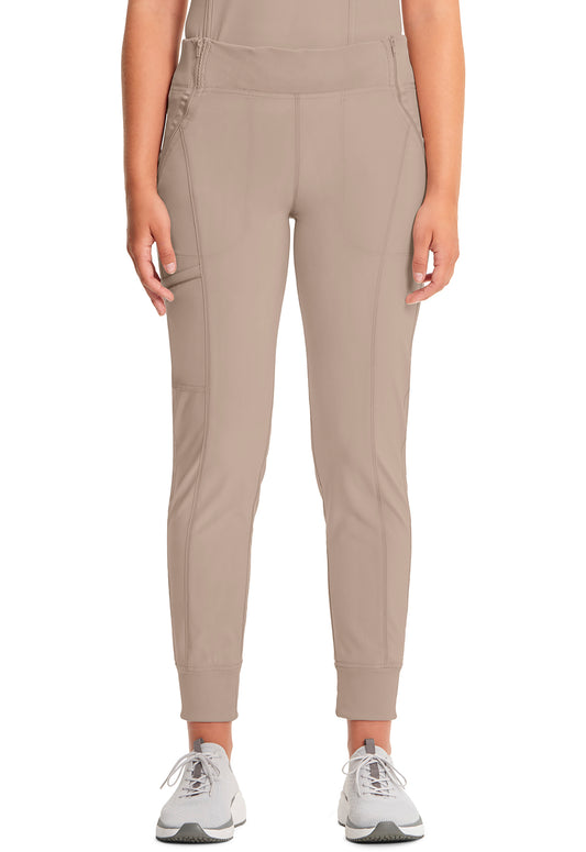 Infinity CK110A Women's Mid Rise Scrub Joggers Khaki