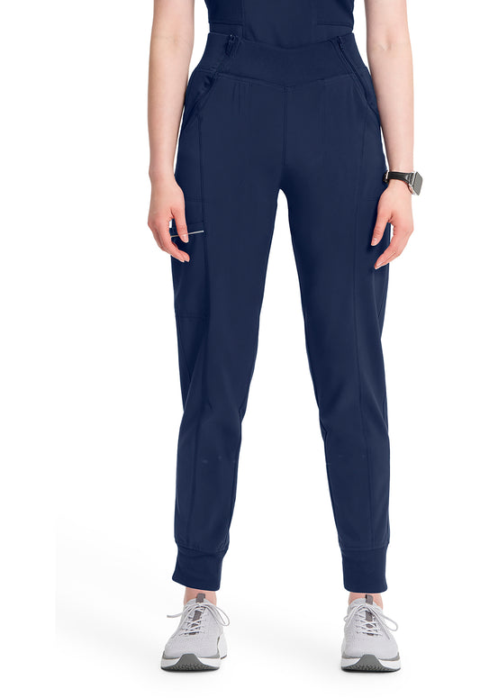 Infinity CK110A Women's Mid Rise Scrub Joggers Navy