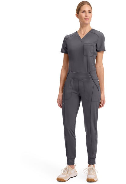 Infinity CK110A Women's Mid Rise Scrub Joggers Pewter