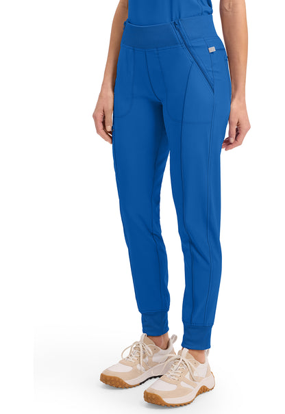 Infinity CK110A Women's Mid Rise Scrub Joggers Royal