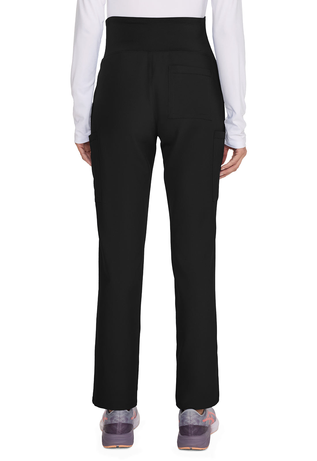 Workwear Originals Ultra CK118A Women's Maternity Straight leg Scrub Pants Black