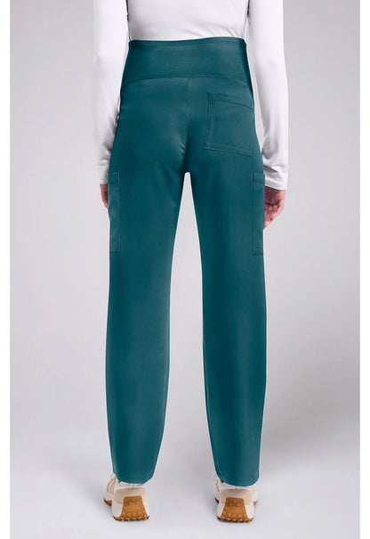 Workwear Originals Ultra CK118A Women's Maternity slim leg Scrub Pants Caribbean Blue