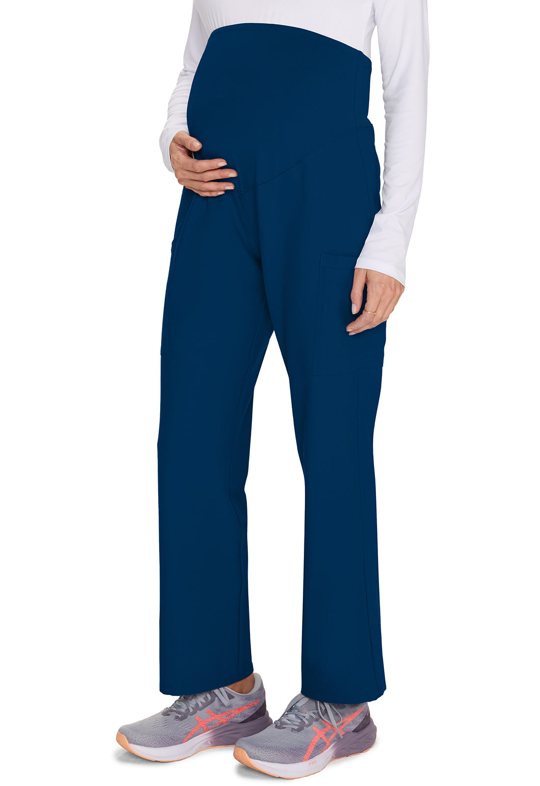 Originals Ultra CK118A Maternity Straight leg Pants Navy