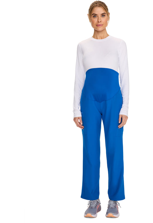 Workwear Originals Ultra CK118A Women's Maternity Straight leg Scrub Pants Royal