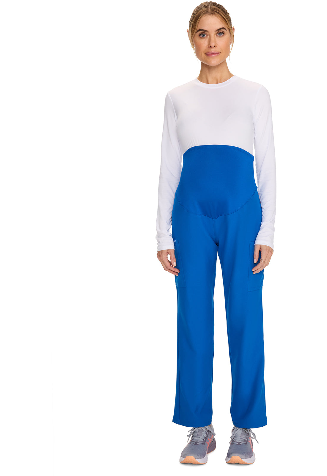 Originals Ultra CK118A Maternity Slim Leg Pants Royal