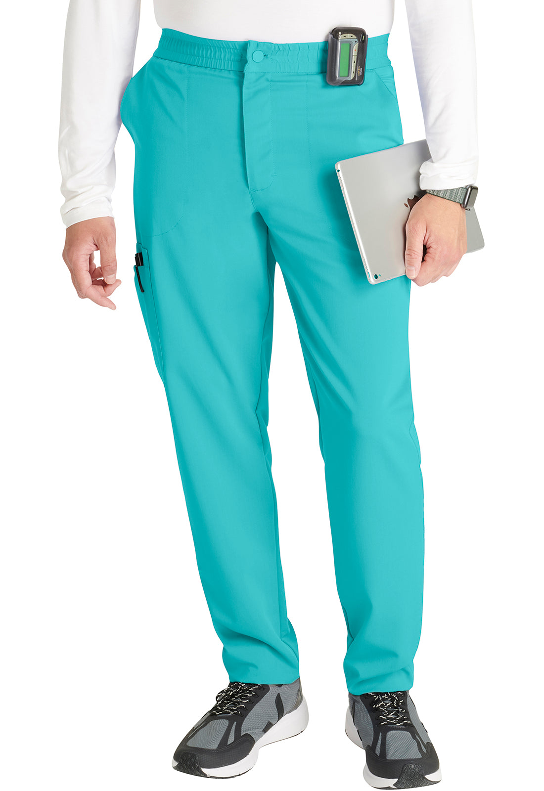 Atmos CK131A Men's Tapered Leg Pants Teal Blue