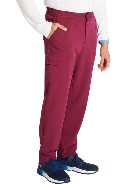 Atmos CK131A Men's Tapered Leg Pants Wine Model Image Left Side | Cherokee