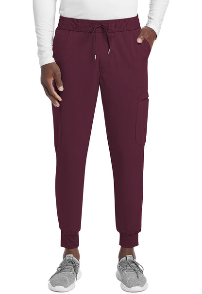 Atmos CK132A Men's Drawstring Jogger Wine Model Image Front | Cherokee