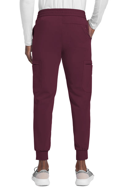 Atmos CK132A Men's Drawstring Jogger Wine Model Image Back | Cherokee