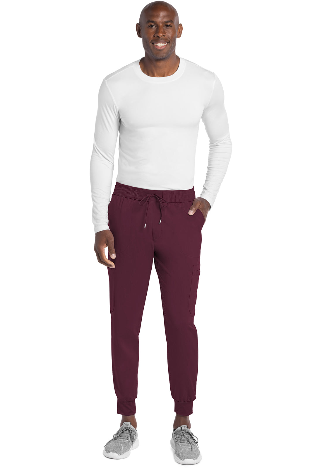 Atmos CK132A Men's Mid Rise Jogger Wine