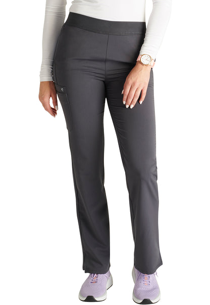 Atmos CK136A Mid Rise Pull-on Straight Leg Pants Pewter