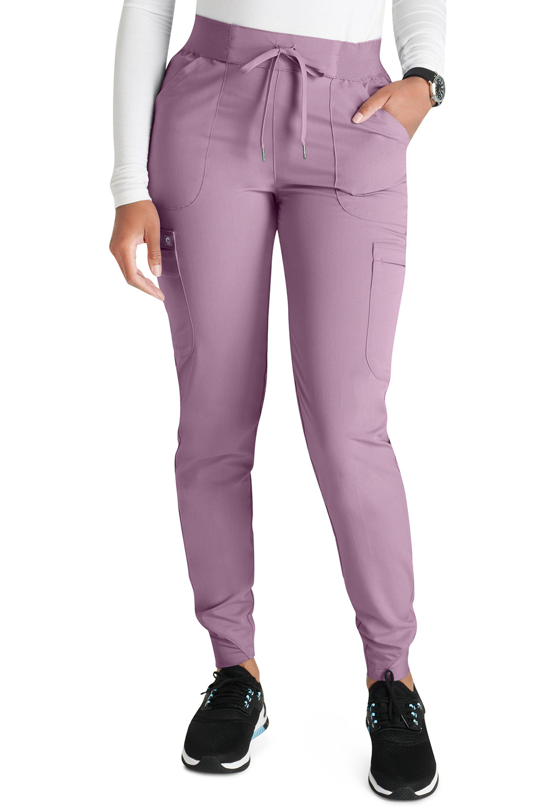 Atmos CK138A Mid Rise Pull-on Jogger Mauve Haze