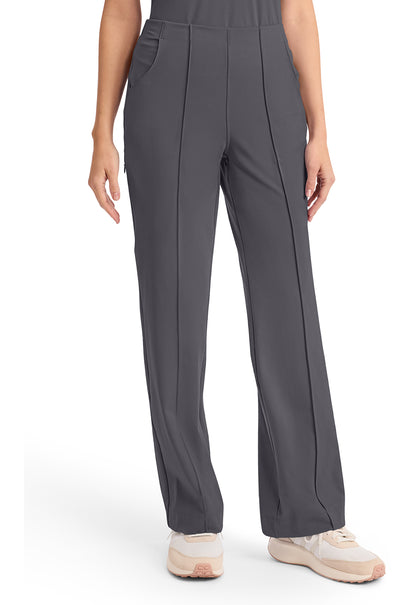 Achieve CK162 Women's 3 Pocket Wide Leg Pant Pewter