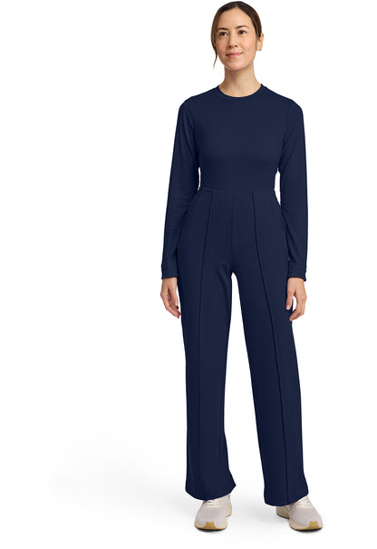 Achieve CK162 Women's 3-Pocket Wide Leg Pants Navy Image
