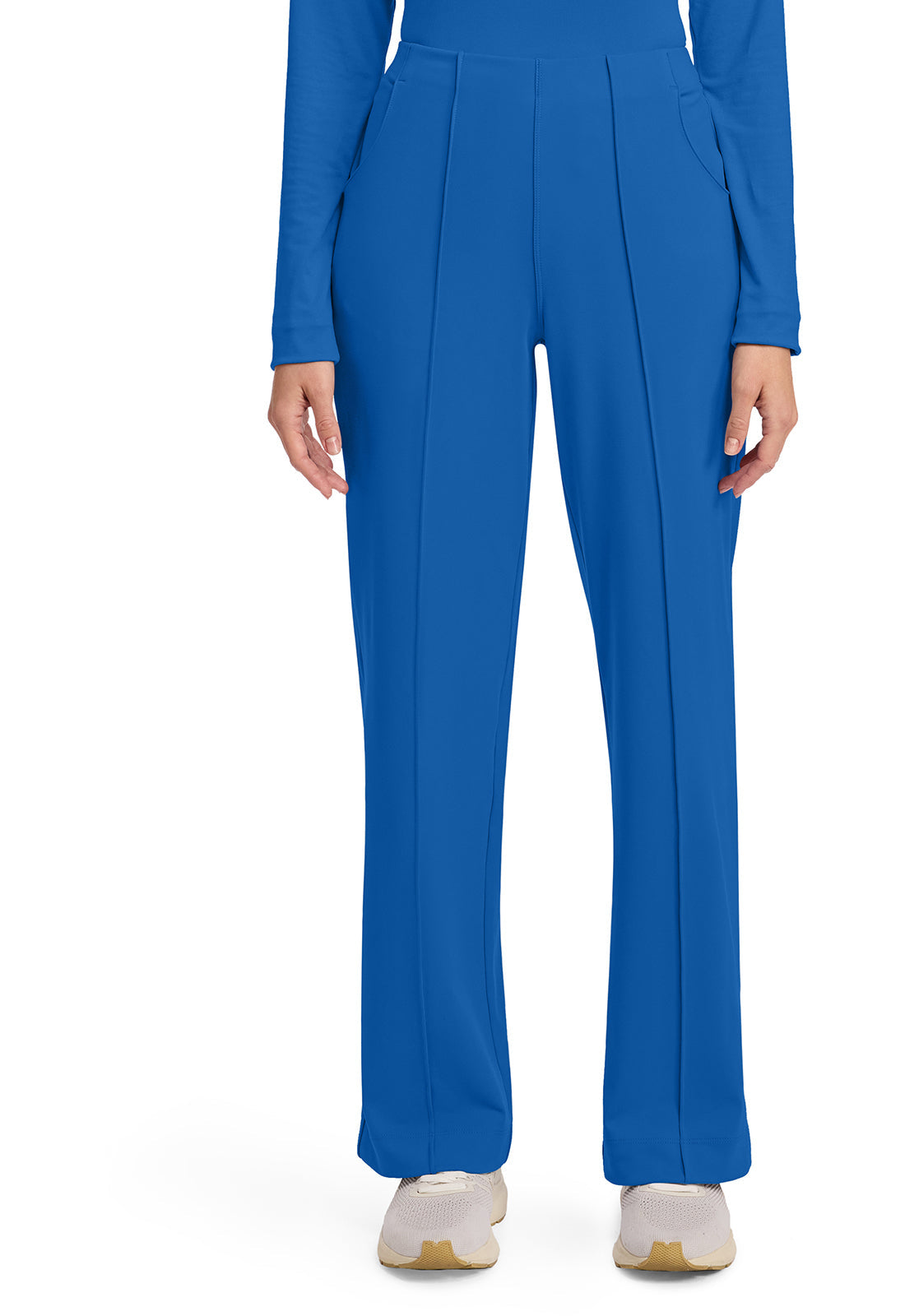 Achieve CK162 Women's 3-Pocket Wide Leg Pants Royal Image