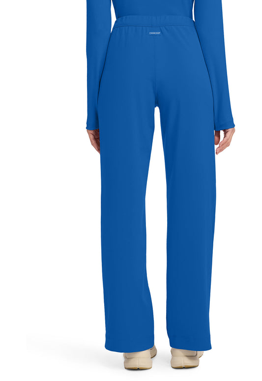 Achieve CK162 Women's 3-Pocket Wide Leg Pants Royal Image