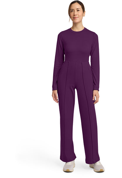 Achieve CK162 Women's 3-Pocket Wide Leg Pants Wild Mulberry Image