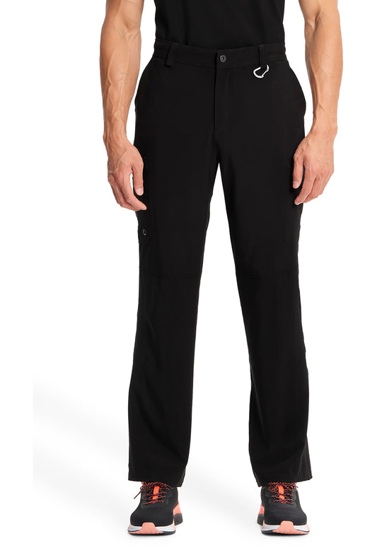 Classics CK200A Men's Fly Front Pants Black Model Image Front | Infinity