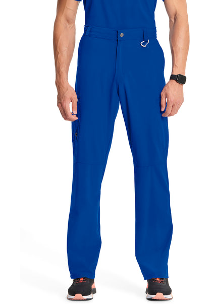 Classics CK200A Men's Fly Front Pants Galaxy Blue Model Image Front | Infinity