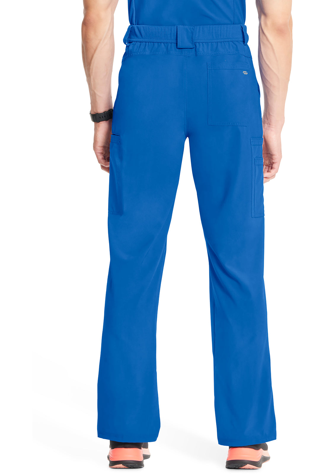 Classics CK200A Men's Fly Front Pants Royal Model Image Back | Infinity