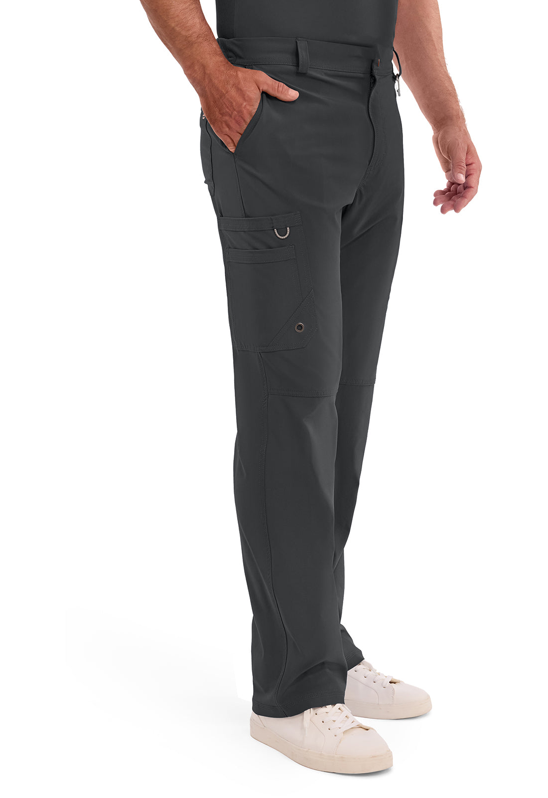 Infinity CK200A Men's Fly Front Scrub Pants Black
