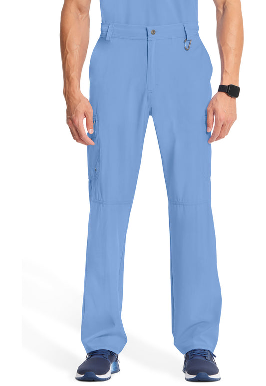 Infinity CK200A Men's Fly Front Scrub Pants Ciel