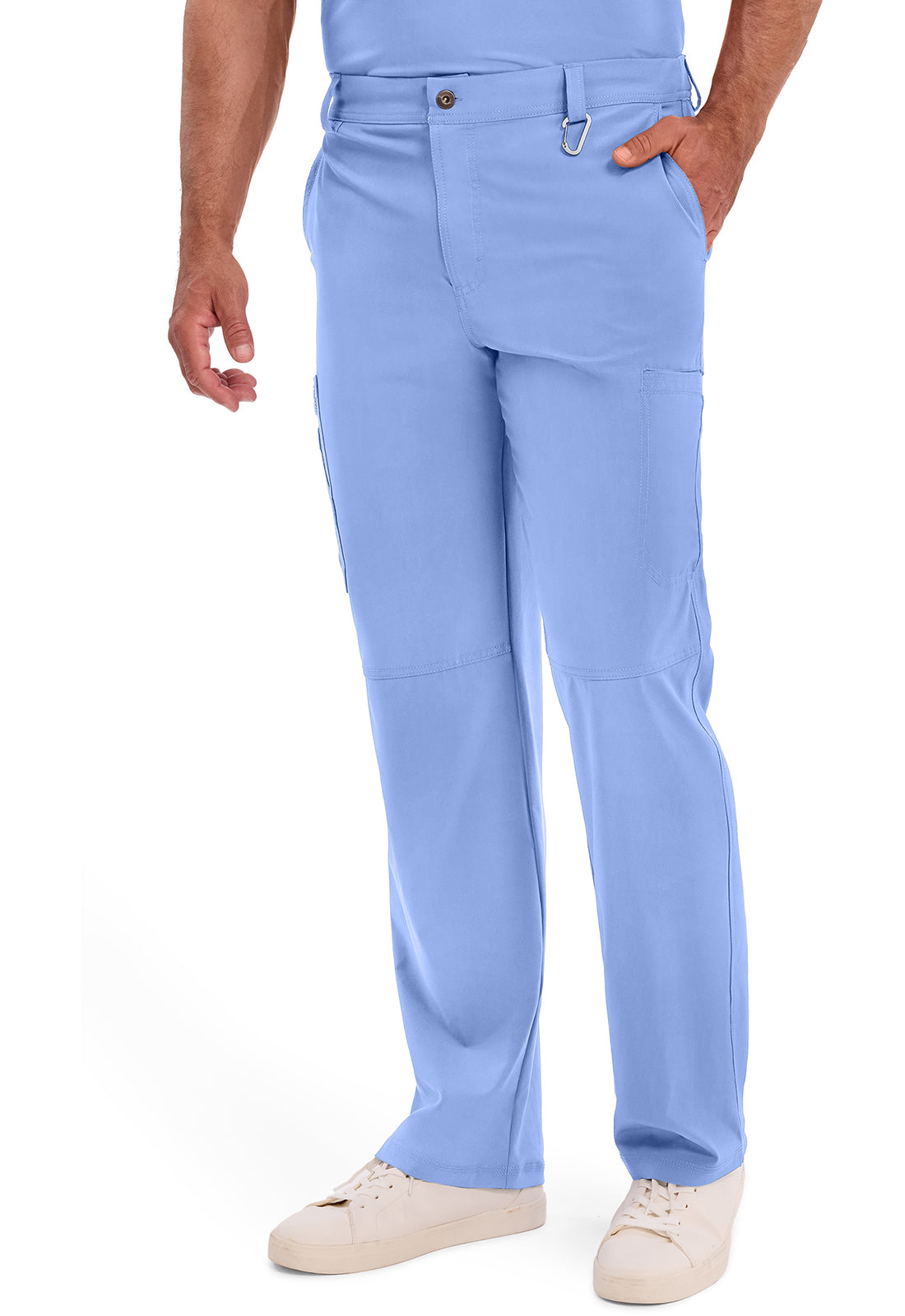 Infinity CK200A Men's Fly Front Scrub Pants Ciel