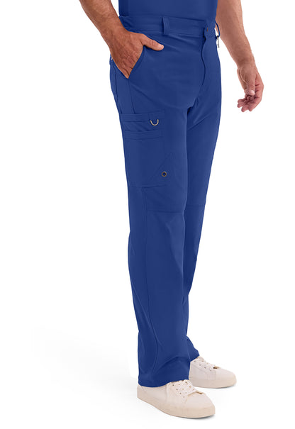 Infinity CK200A Men's Fly Front Scrub Pants Galaxy Blue